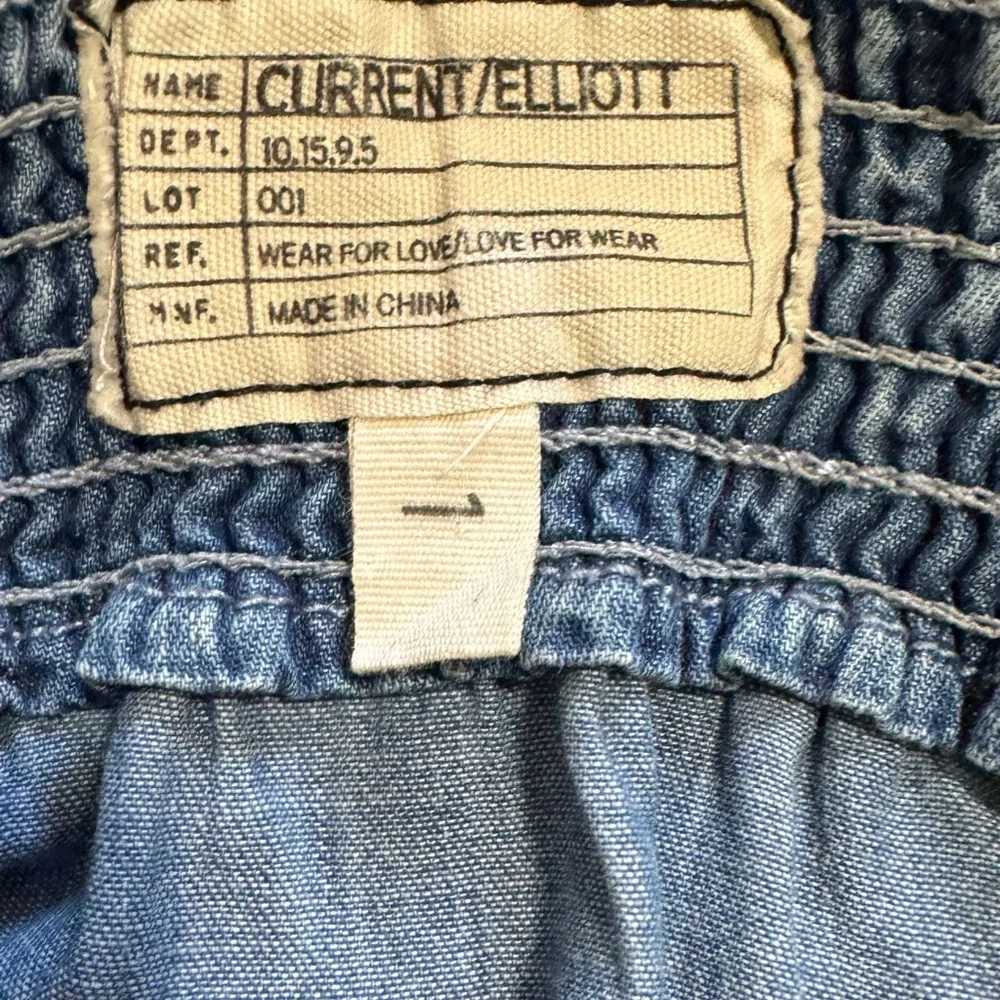 CURRENT ELLIOT••Madeline Cold Shoulder Denim Dress••size 1 (small) - Picture 5 of 7